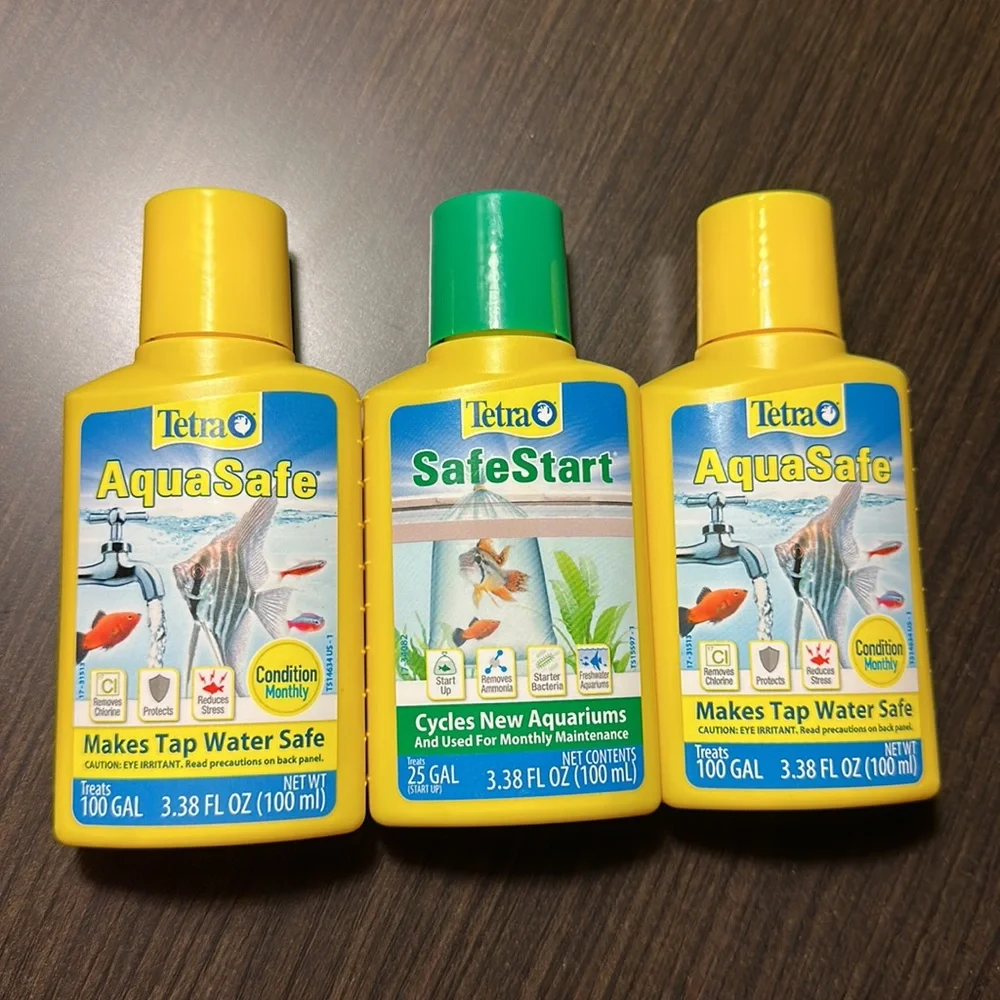 Tetra Safe Start and Aqua Safe Fish Tank Water Treatment
